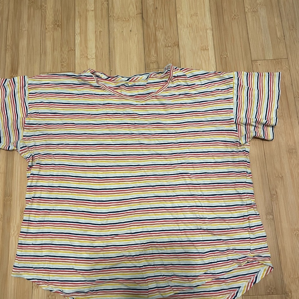 Madewell Striped Short Sleeve Tee